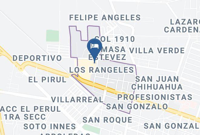 Salamanca - Hotel Mexico Inn Express Maps