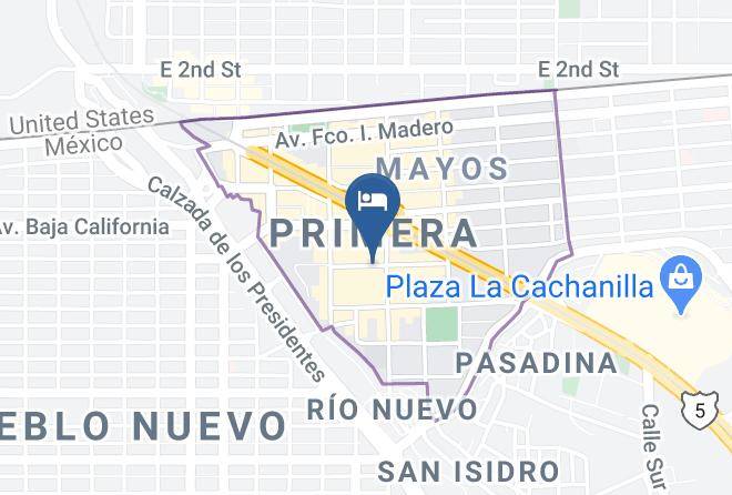 Mexicali - Hotel Mexico Maps