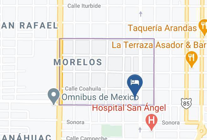 Nuevo Laredo - Hotel Mexico Maps
