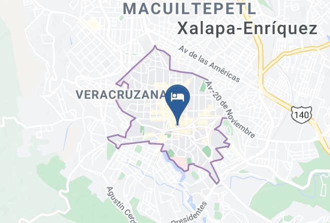 Xalapa - Hotel Mexico Maps