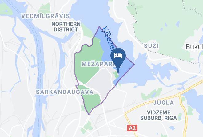 Riga - Hotel Mezaparks Maps