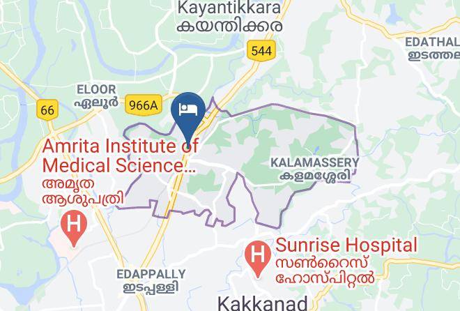 Ernakulam - Hotel Mezban Maps