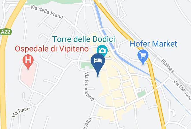 Bolzano - Hotel Mezzaluna Mondschein Maps