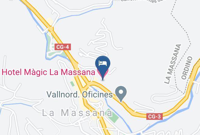 La Massana - Hotel Magic La Massana Maps