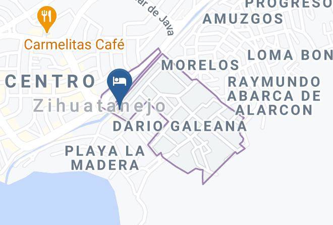 Jose Azueta - Hotel Mi Angel Maps