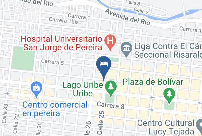 Pereira - Hotel Mi Casita Maps