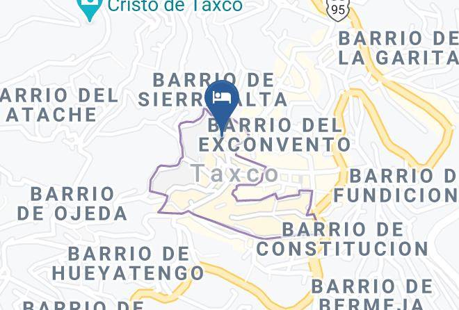 Taxco De Alarcon - Hotel Mi Casita Maps