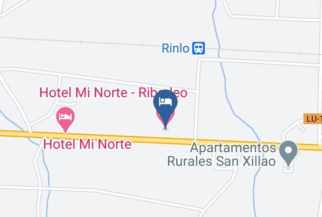 Lugo - Hotel Mi Norte Ribadeo Maps