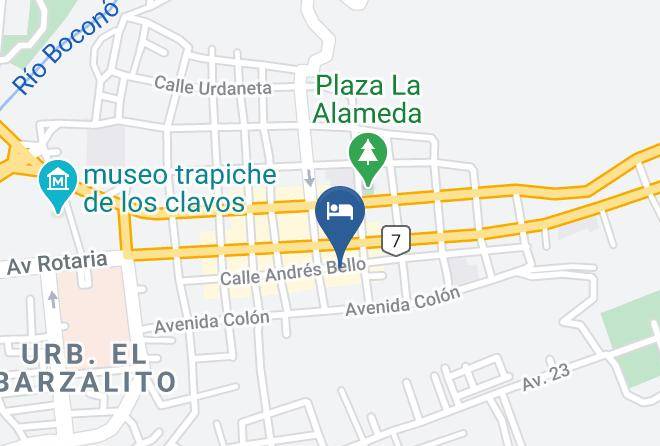 Bocono - Hotel Mi Pequeno Jardin Maps