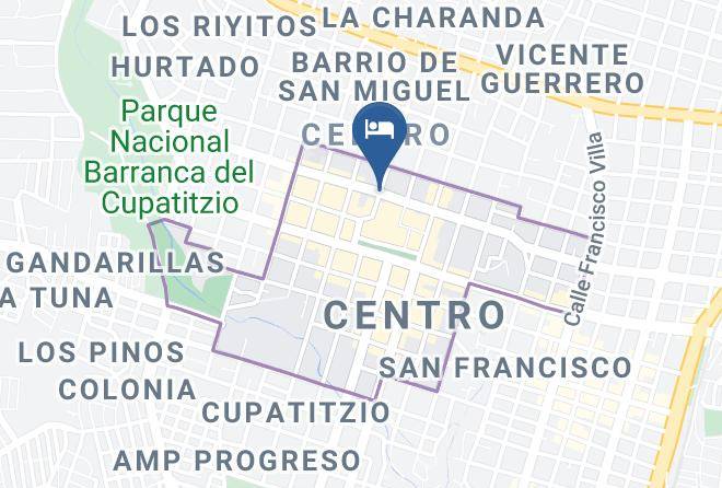 Uruapan - Hotel Mi Solar Maps