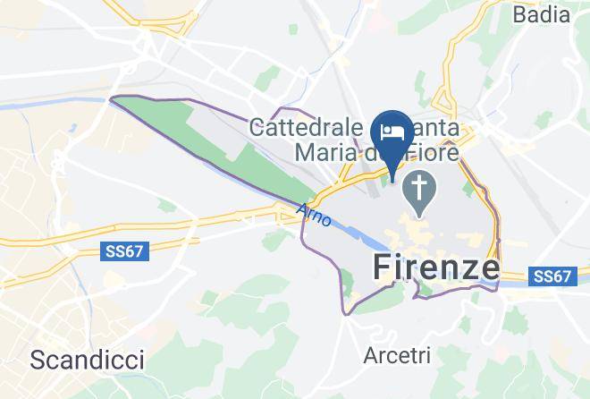 Florence - Hotel Mia Cara & Spa Maps