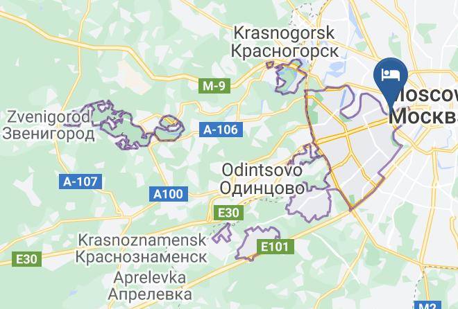 Moscow - Hotel Mia Milano Maps
