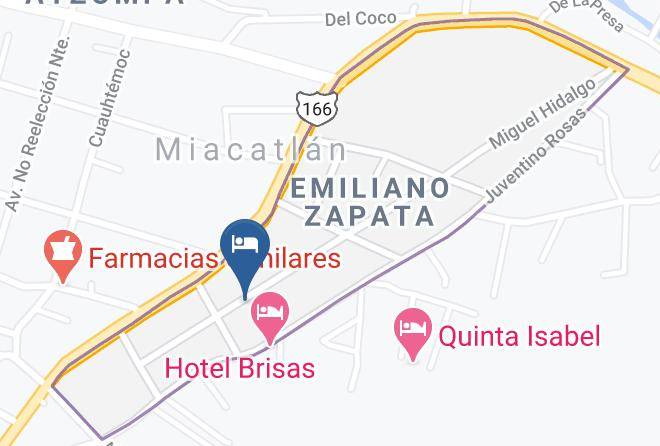 Miacatlan - Hotel Miacatlan Maps