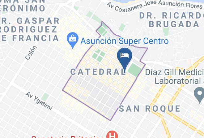 Asuncion - Hotel Miami Maps