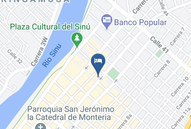 Monteria - Hotel Miami Center Maps