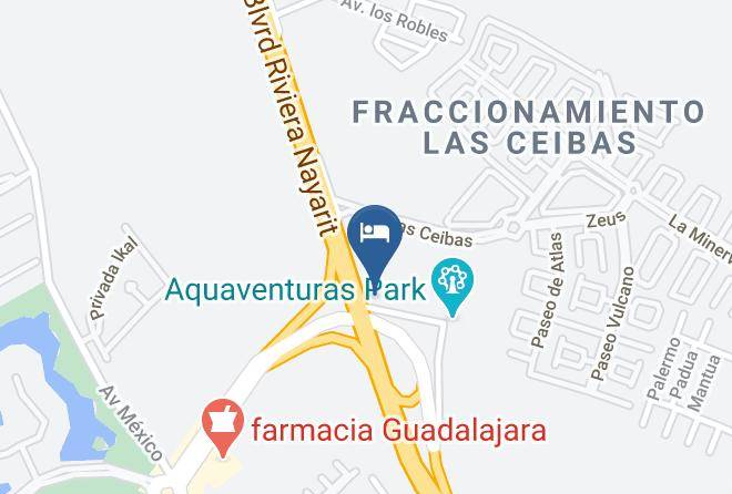 Bahia De Banderas - Hotel Miami Inn Maps