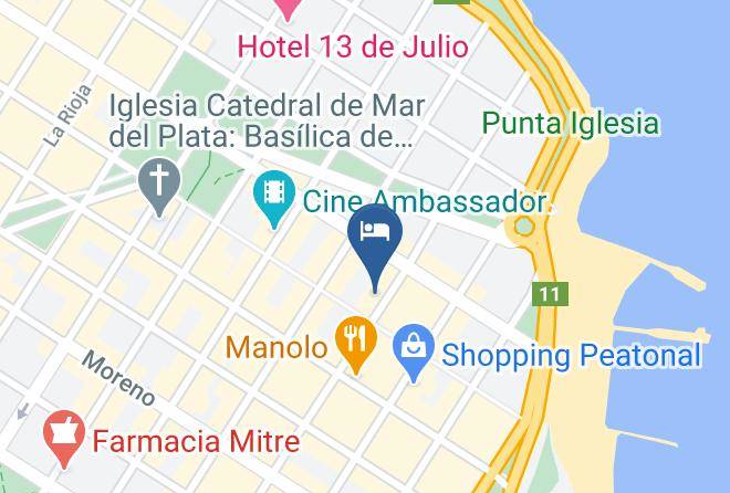General Pueyrredon Partido - Hotel Miami Maps