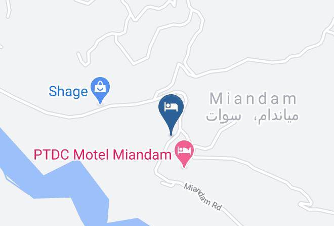 Peshawar - Hotel Miandam Palace Maps