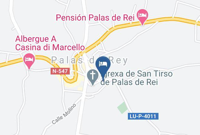 Lugo - Hotel Mica Maps