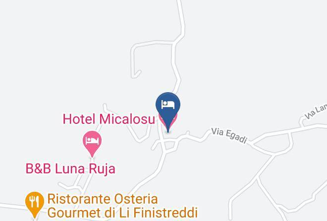 Sassari - Hotel Micalosu Maps