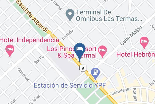 Rio Hondo - Hotel Michel Maps