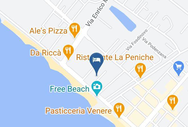Massa Carrara - Hotel Michela Maps