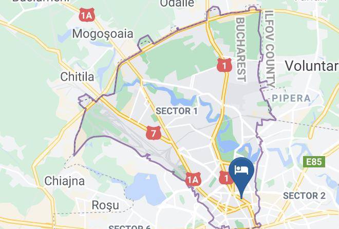 Bucharest - Hotel Michelangelo Maps