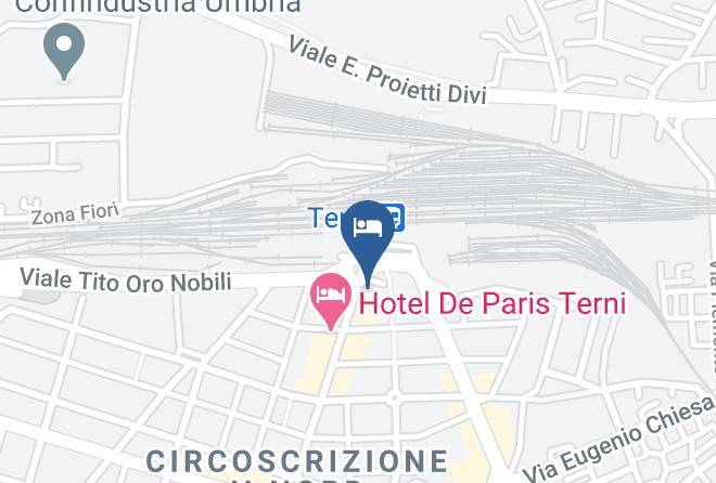 Terni - Hotel Michelangelo Palace Maps