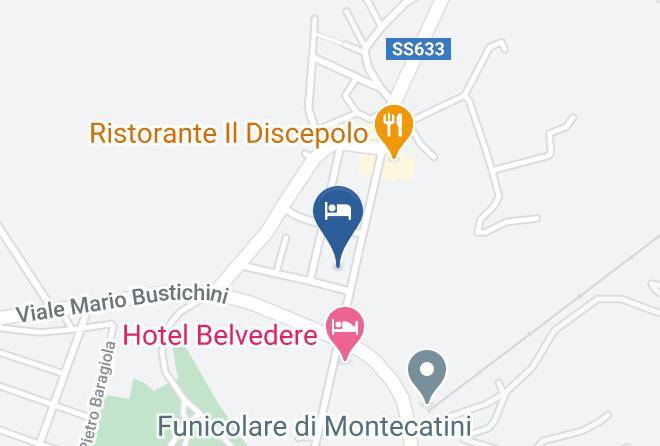 Pistoia - Hotel Michelangelo Maps