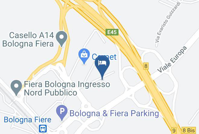 Bologna - Hotel Michelino Maps