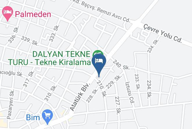 Ortaca - Hotel Mico Maps