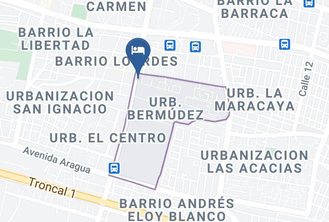 Maracay - Hotel Micotti Maps