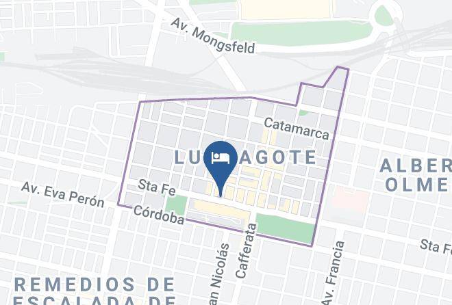 Rosario - Hotel Micro Maps