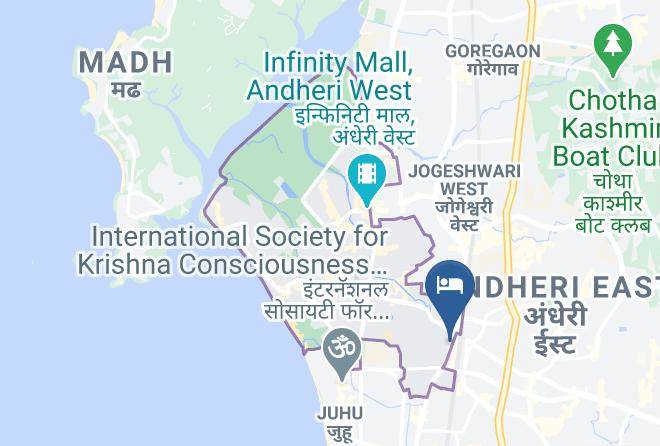 Mumbai - Hotel Mid Town Maps