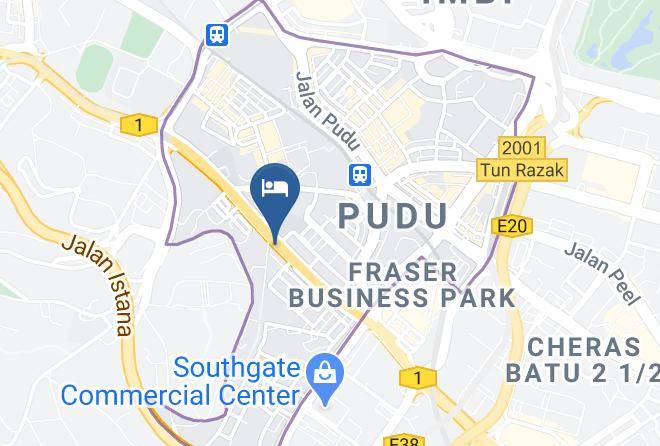 Kuala Lumpur - Hotel Midaris Syariah Maps