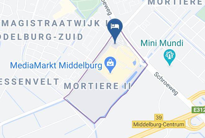 Hotel Middelburg Map