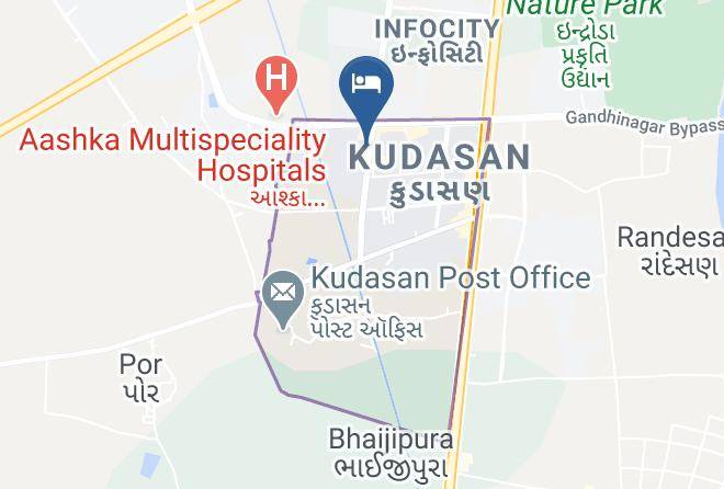 Gandhinagar - Hotel Middletown Maps