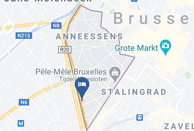 Brussels - Hotel Midi 33 Maps