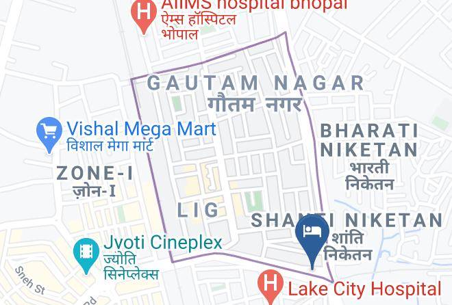 Bhopal - Hotel Midland Maps
