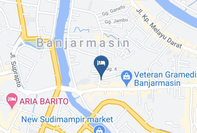 Banjarmasin - Hotel Midoo Maps