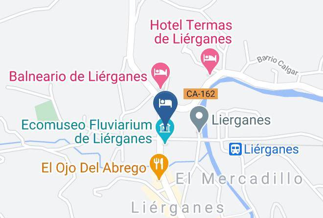 Lierganes - Hotel Miera Maps