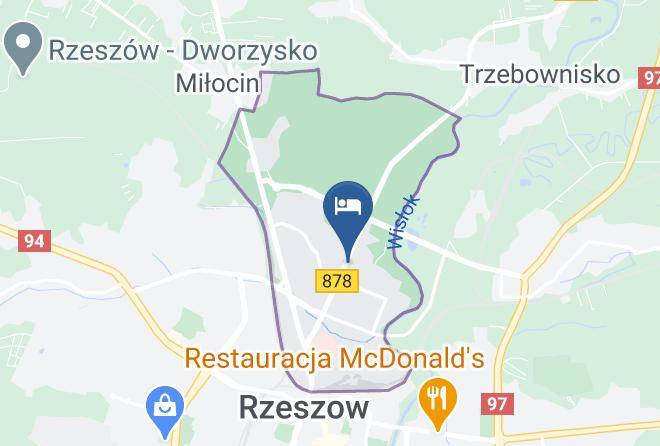Rzeszow - Hotel Mieszko Maps