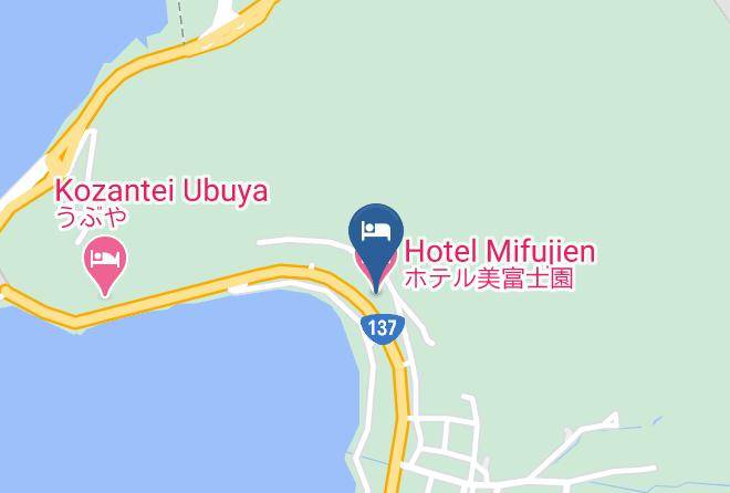 Fujikawaguchiko Townminamitsuru District - Hotel Mifujien Maps