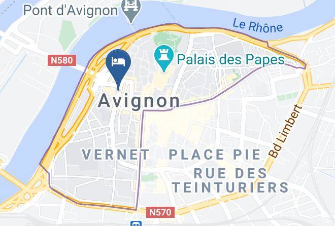 Vaucluse - Hotel Mignon Maps