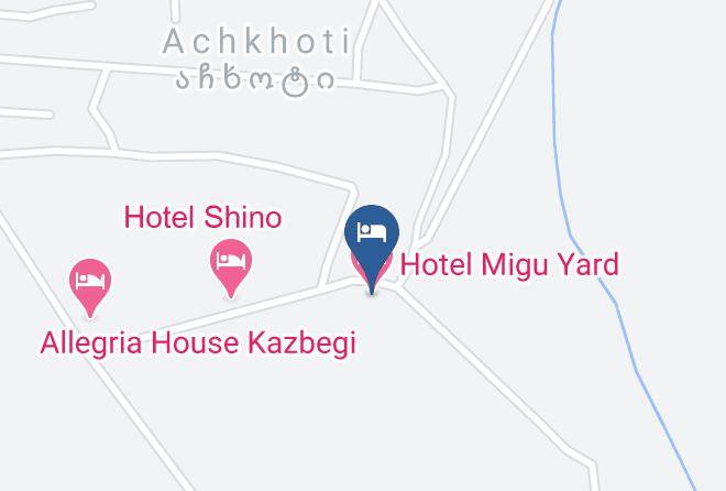 Georgia - Hotel Migu Yard Maps