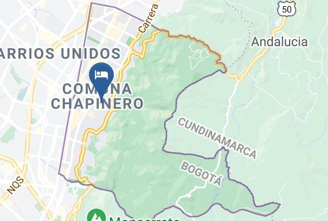 Bogota - Hotel Mika Suites Maps