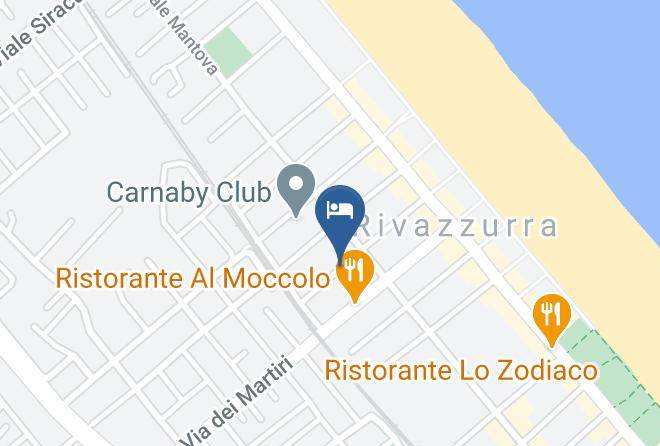 Rimini - Hotel Mikaela Maps