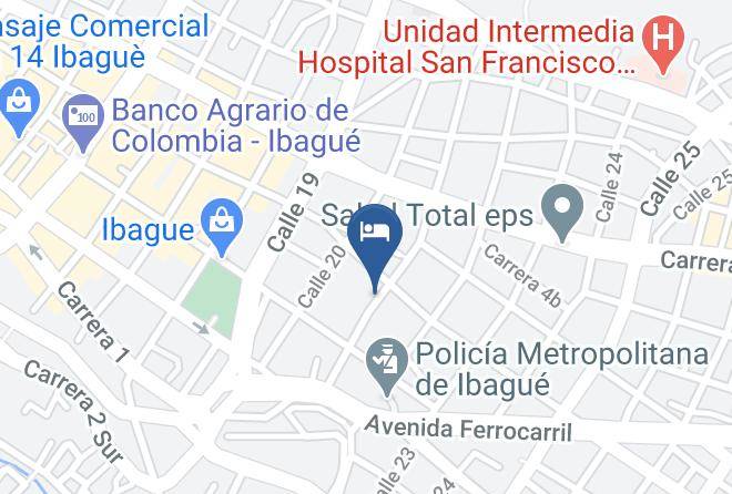 Ibague - Hotel Mikasa Ibague Maps