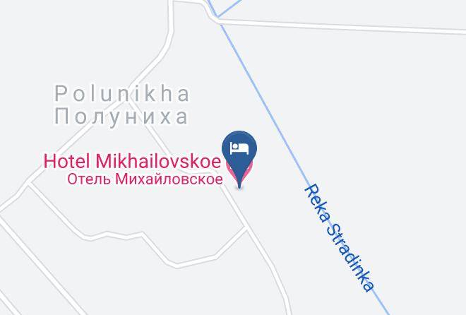 Ivanovsky District - Hotel Mikhailovskoe Maps