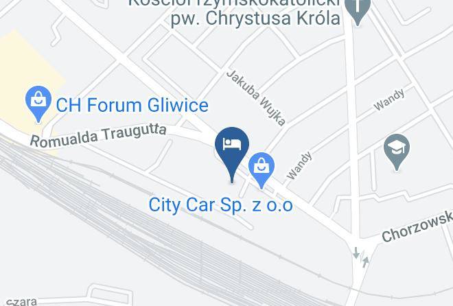 Gliwice - Hotel Mikulski Maps